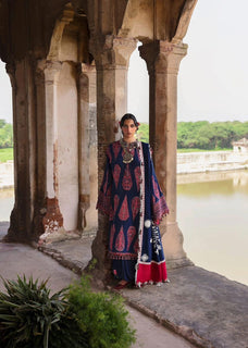 Hussain Rehar blue winter collection