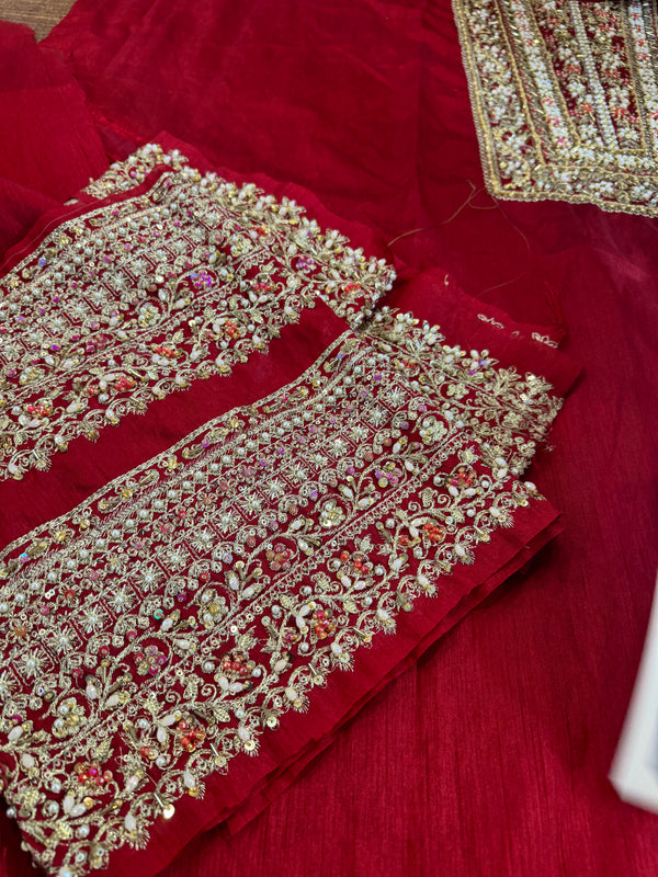 kanwal malik red wedding edition