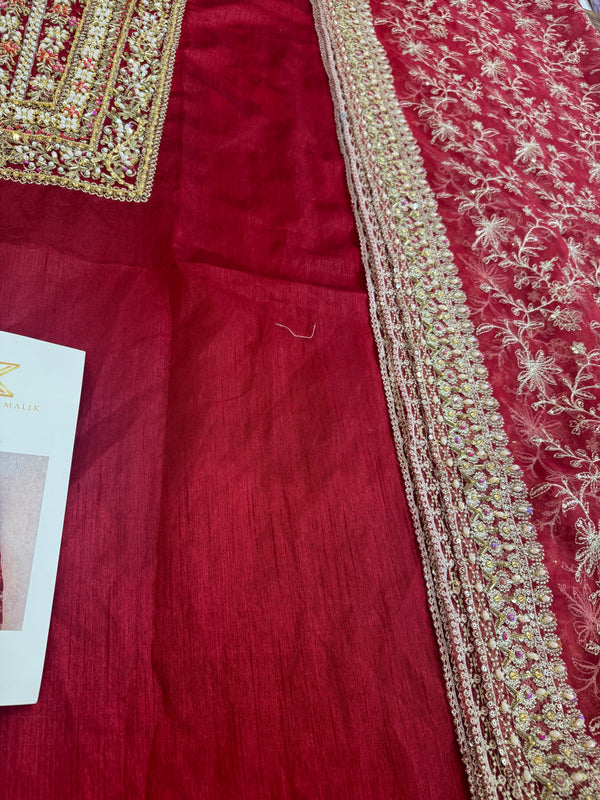 kanwal malik red wedding edition