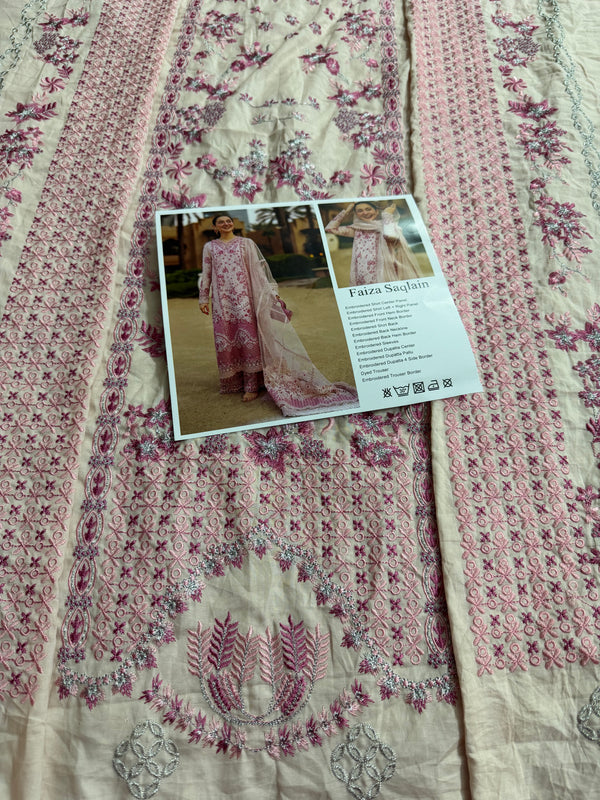 Faiza saqlain multi lawn 2026