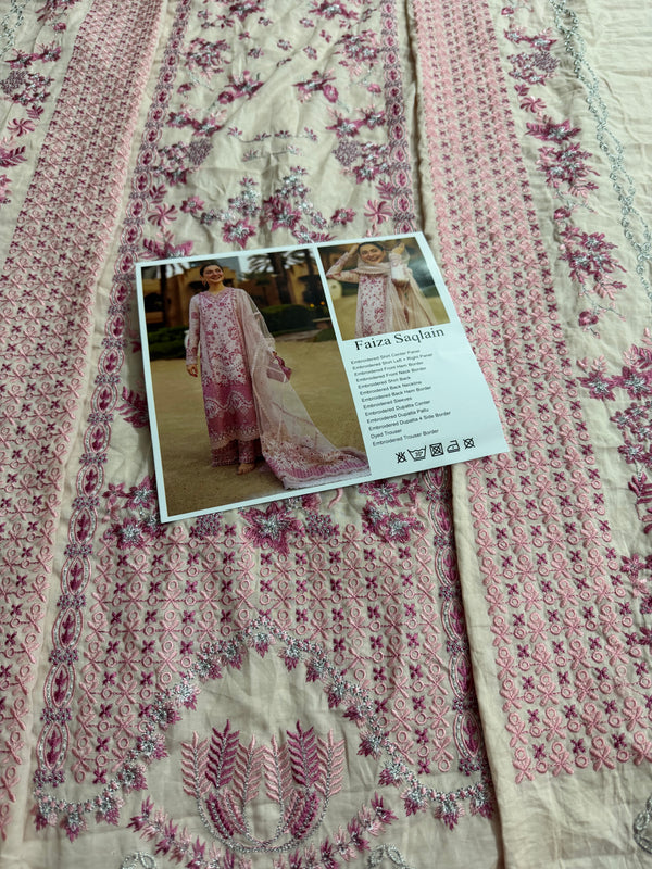 Faiza saqlain multi lawn 2026