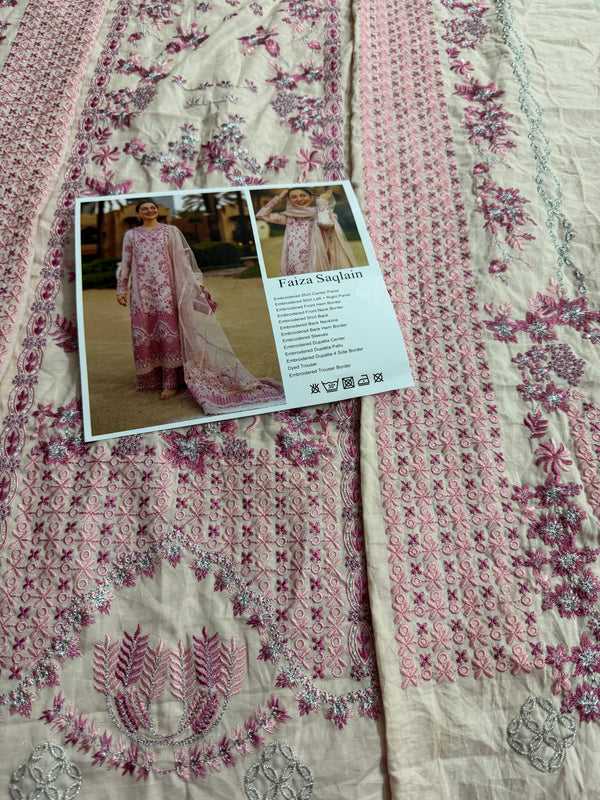 Faiza saqlain multi lawn 2026