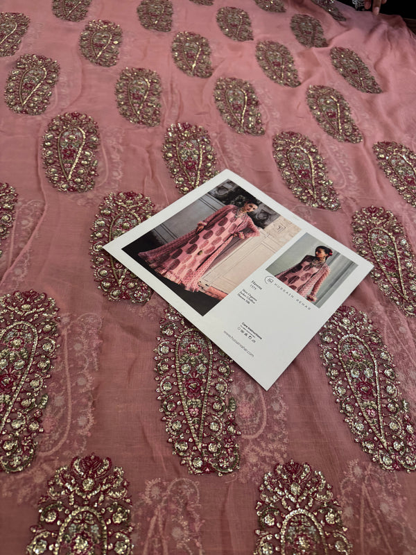 Hussain rehar pink wedding edition