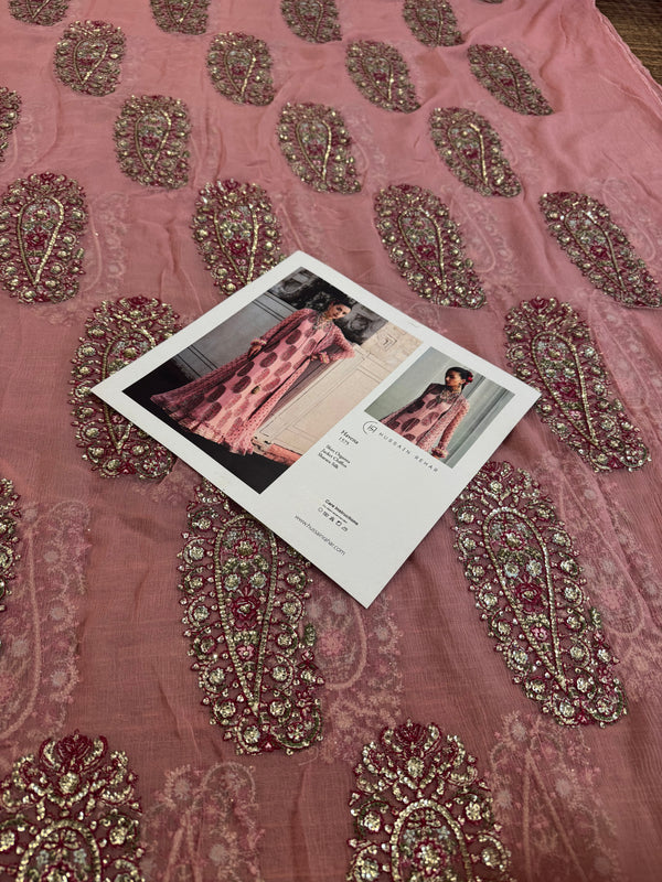 Hussain rehar pink wedding edition