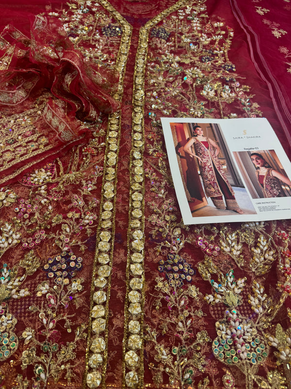 Saira shakira regalia wedding edition