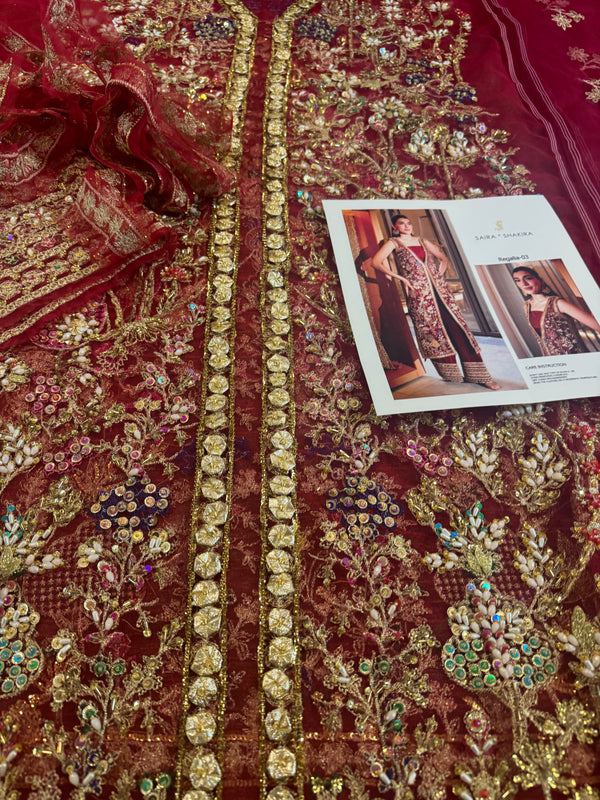 Saira shakira regalia wedding edition