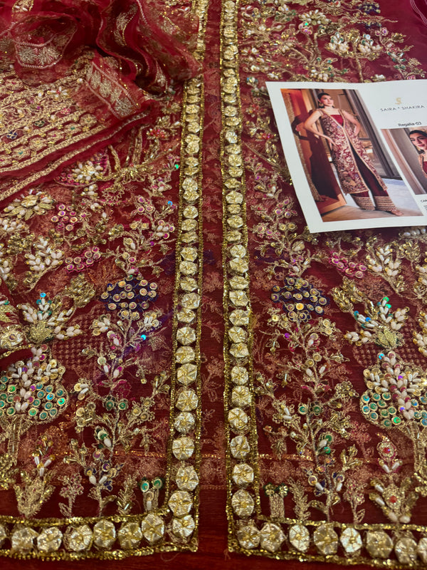 Saira shakira regalia wedding edition