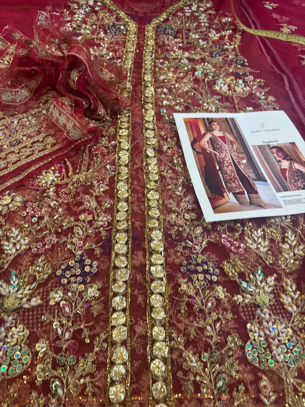 Saira shakira regalia wedding edition