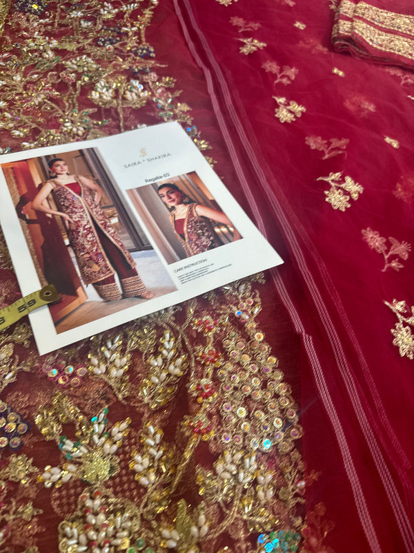 Saira shakira regalia wedding edition