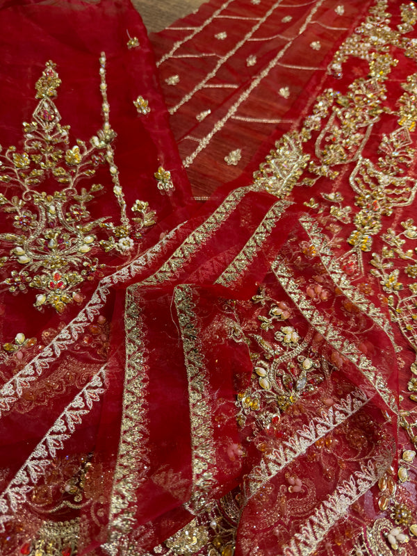 Kanwal malik red wedding edition