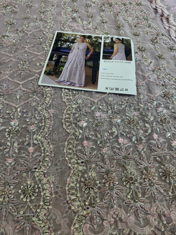 Farah talib aziz lilac wedding collection