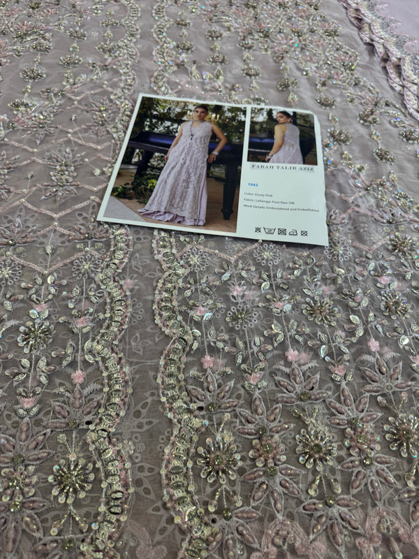 Farah talib aziz lilac wedding collection