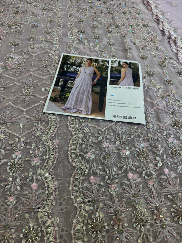 Farah talib aziz lilac wedding collection