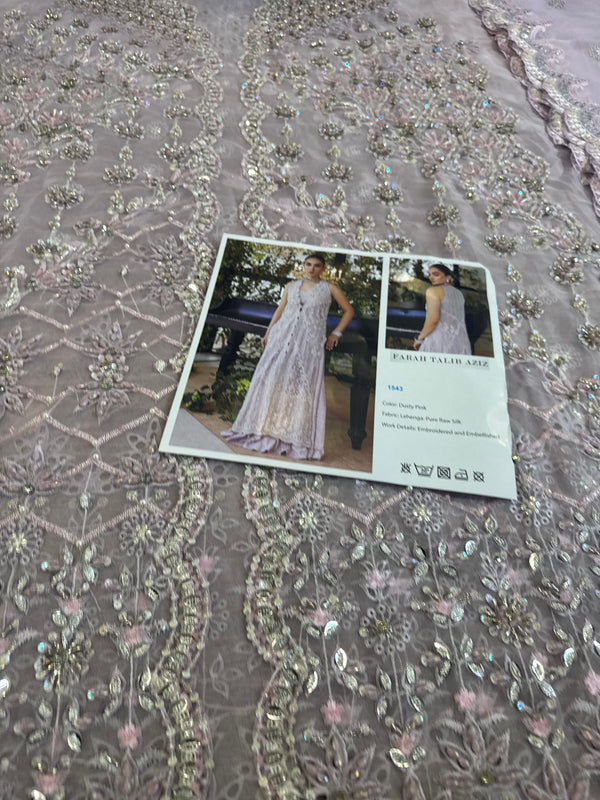 Farah talib aziz lilac wedding collection