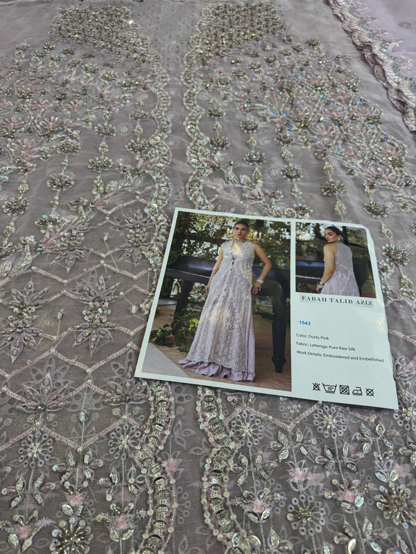 Farah talib aziz lilac wedding collection