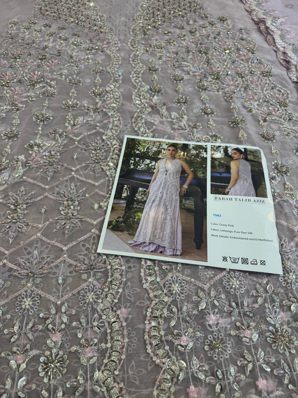 Farah talib aziz lilac wedding collection