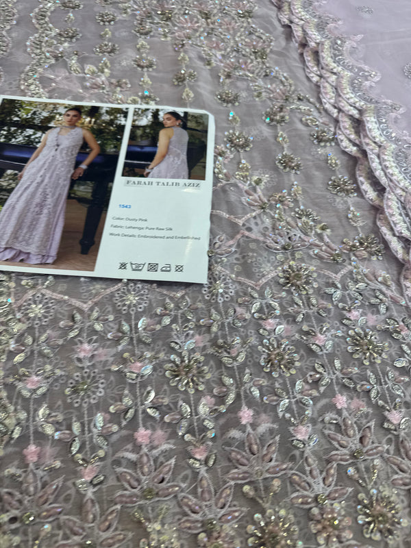 Farah talib aziz lilac wedding collection