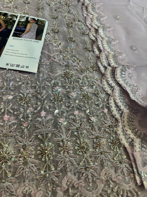 Farah talib aziz lilac wedding collection