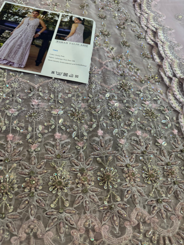 Farah talib aziz lilac wedding collection
