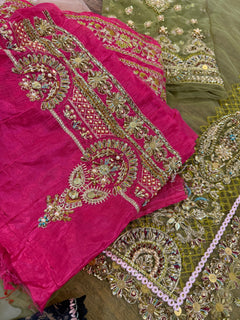 Hsy pink olive wedding edition