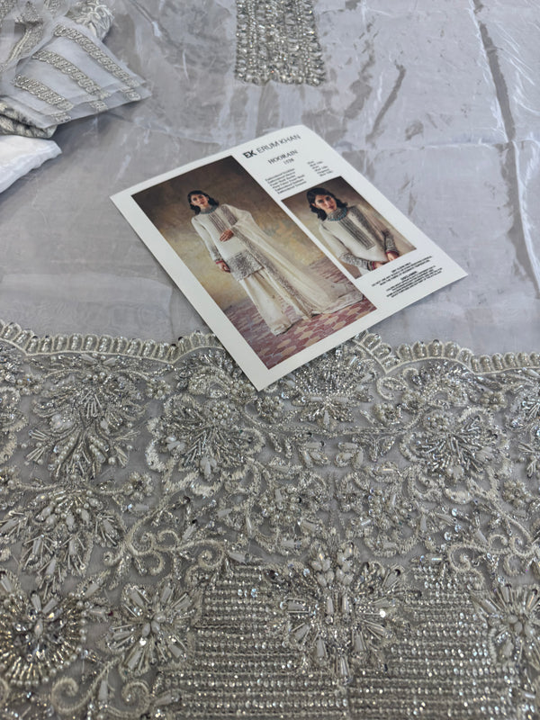 Erum khan white wedding edition