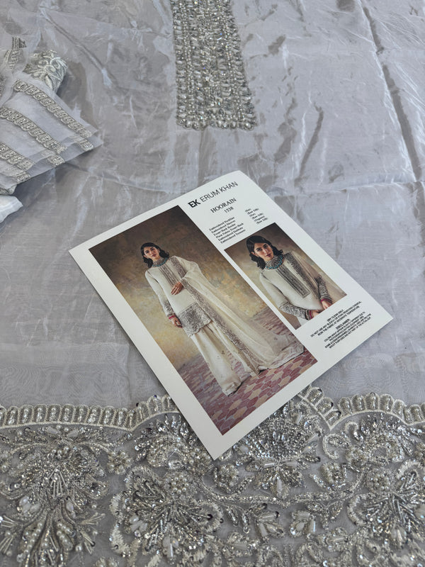 Erum khan white wedding edition