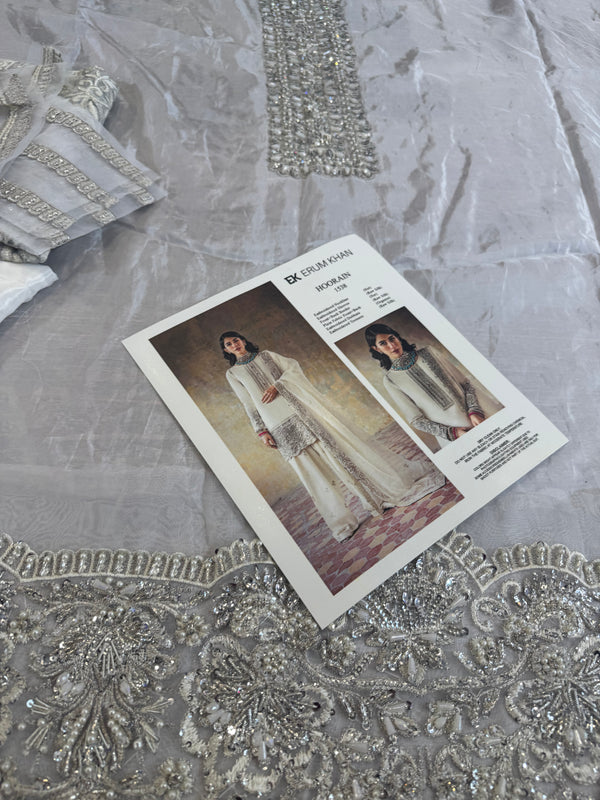 Erum khan white wedding edition