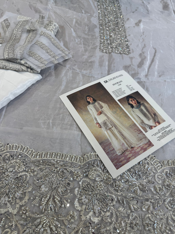 Erum khan white wedding edition