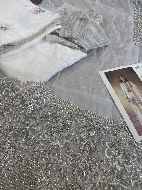 Erum khan white wedding edition