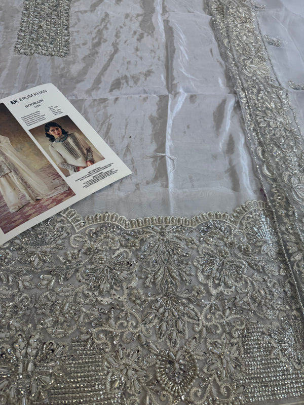 Erum khan white wedding edition