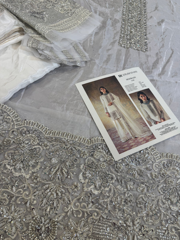 Erum khan white wedding edition