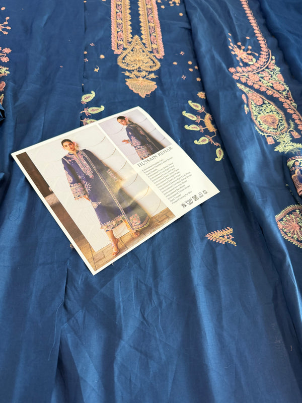 Hussain rehar blue lawn 2026