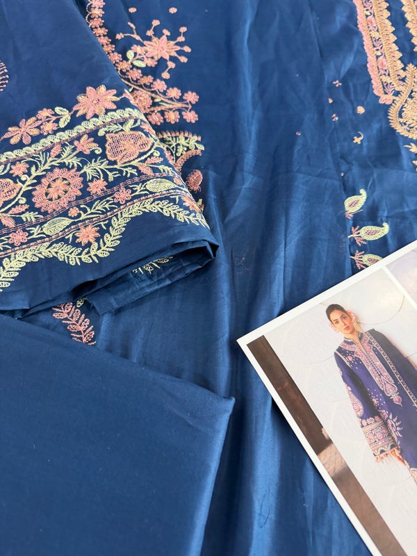 Hussain rehar blue lawn 2026