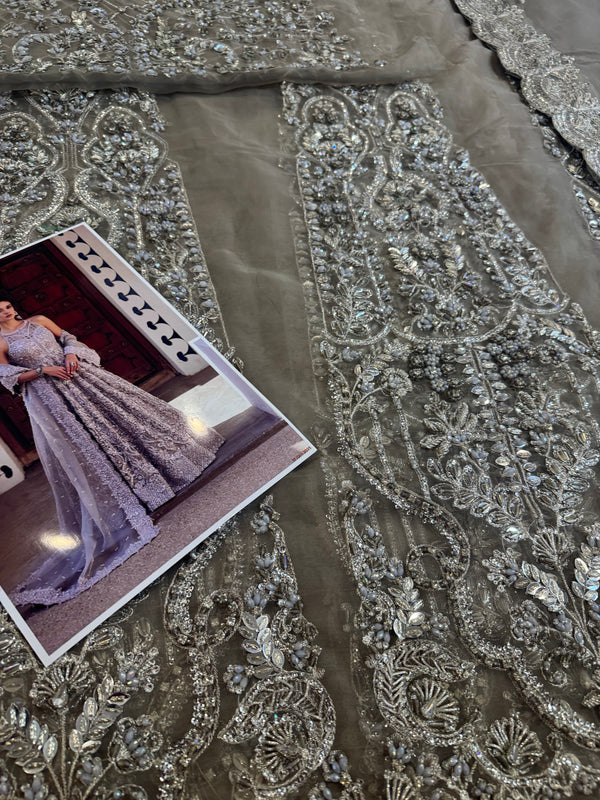 kanwal malik grey wedding edition