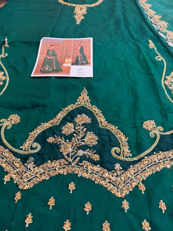 Wajahat mansoor green wedding edition
