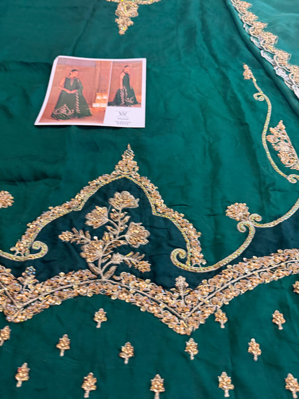 Wajahat mansoor green wedding edition