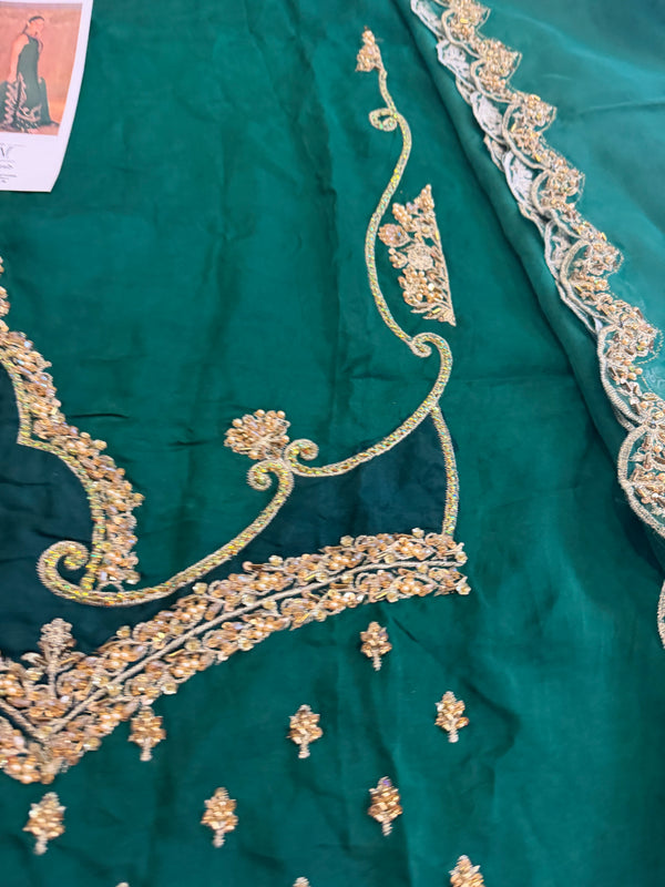 Wajahat mansoor green wedding edition