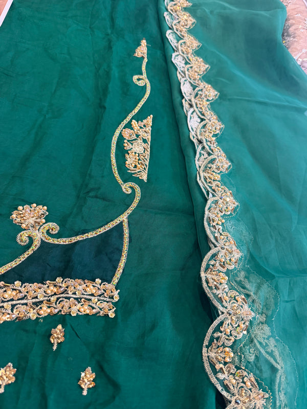 Wajahat mansoor green wedding edition