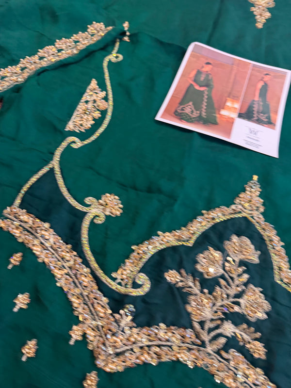 Wajahat mansoor green wedding edition