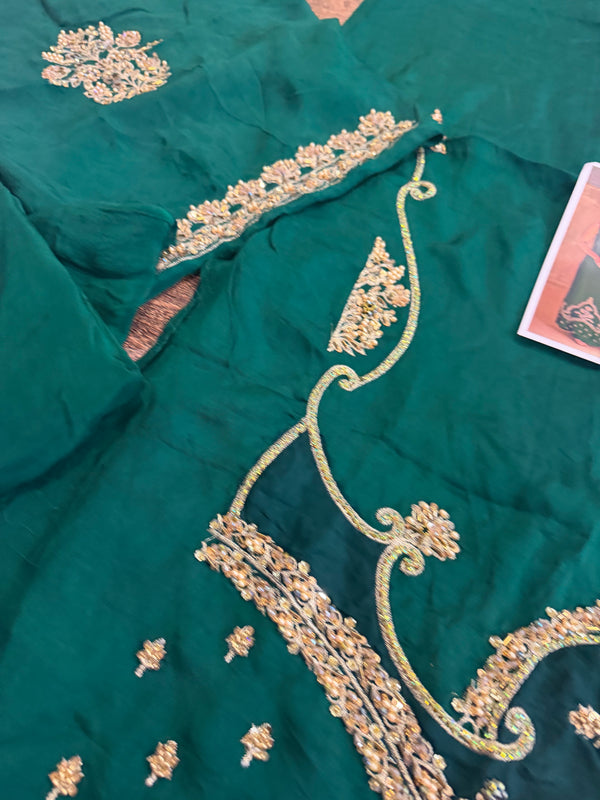 Wajahat mansoor green wedding edition