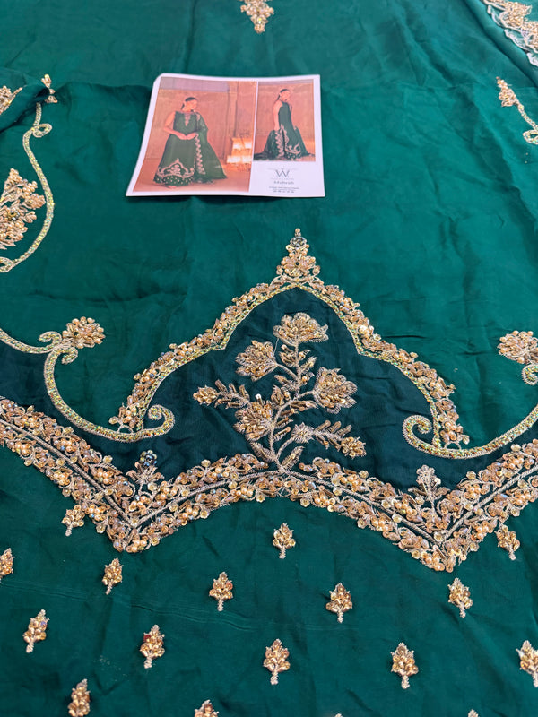 Wajahat mansoor green wedding edition