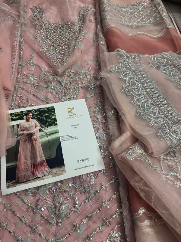 Kanwal malik pink wedding edition