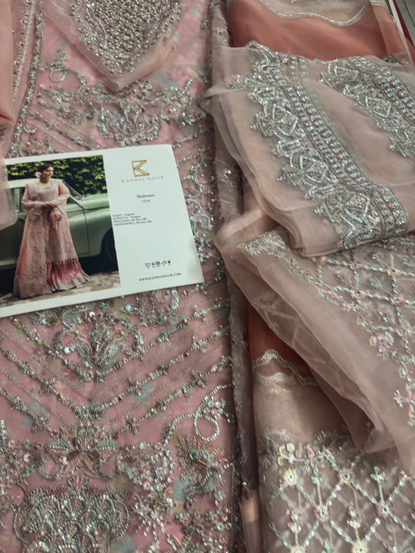 Kanwal malik pink wedding edition