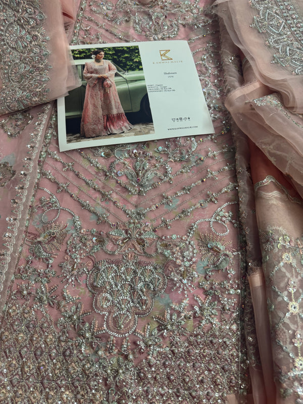 Kanwal malik pink wedding edition