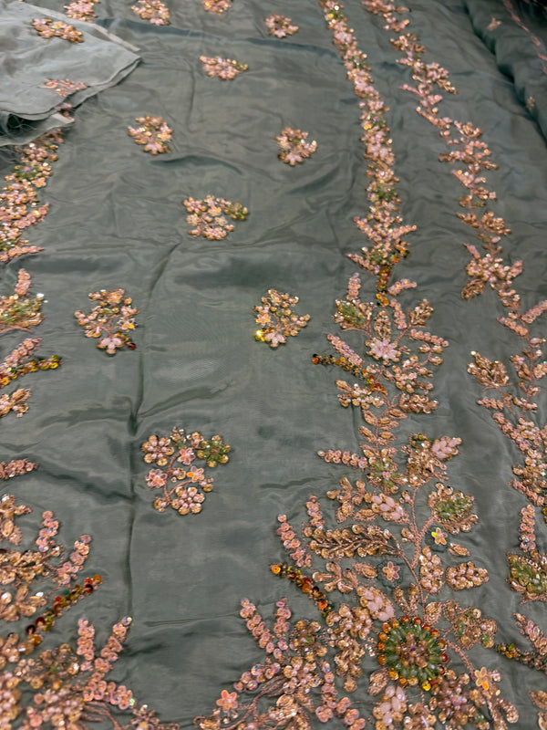 Vintage sea green wedding edition