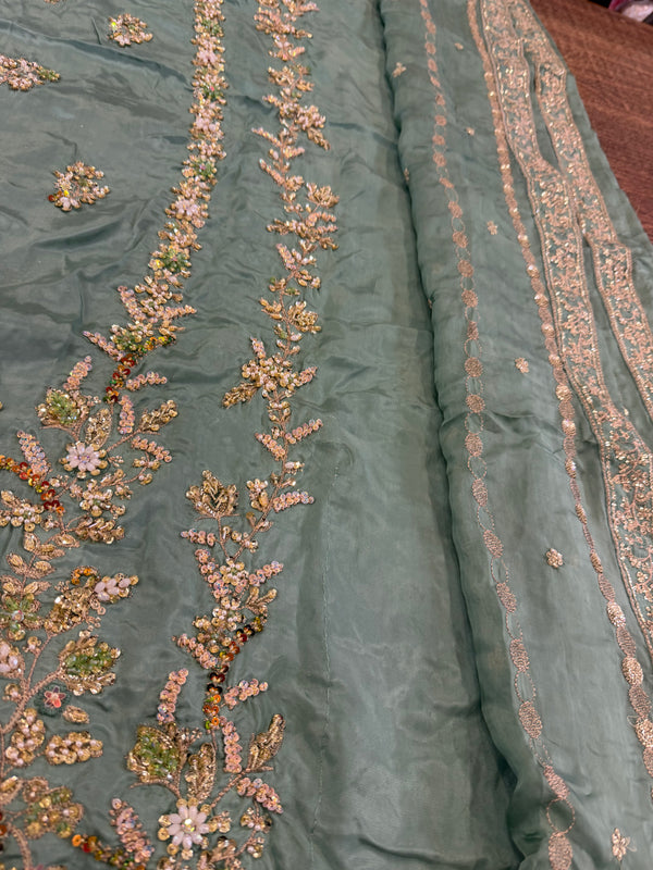 Vintage sea green wedding edition