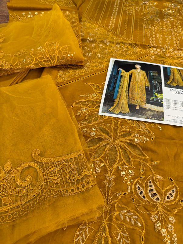 Maria b golden Eid ul azha collection