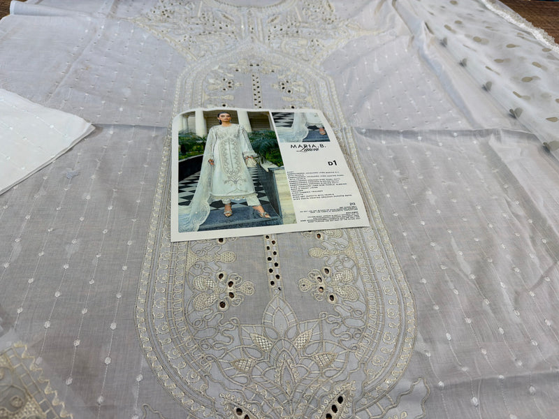 Maria b white Eid ul azha collection