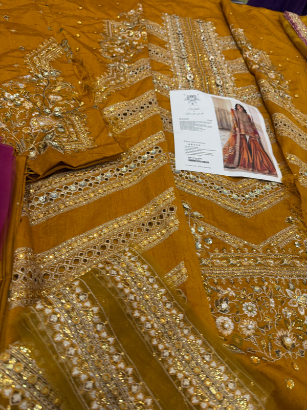 Mohsin Naveed Ranjha yellow wedding edition