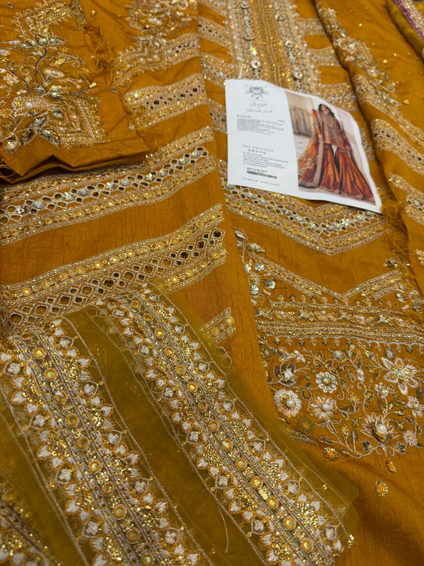 Mohsin Naveed Ranjha yellow wedding edition